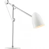 Skrivbordslampor|Bordslampor < Texa Design Varese Bordslampa 49cm Krom/Vit