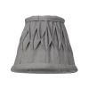 Plisserade Lampskärmar < Cottex Veckad Lampskärm Ø14cm Grå