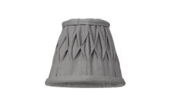 Plisserade Lampskärmar < Cottex Veckad Lampskärm Ø14cm Grå