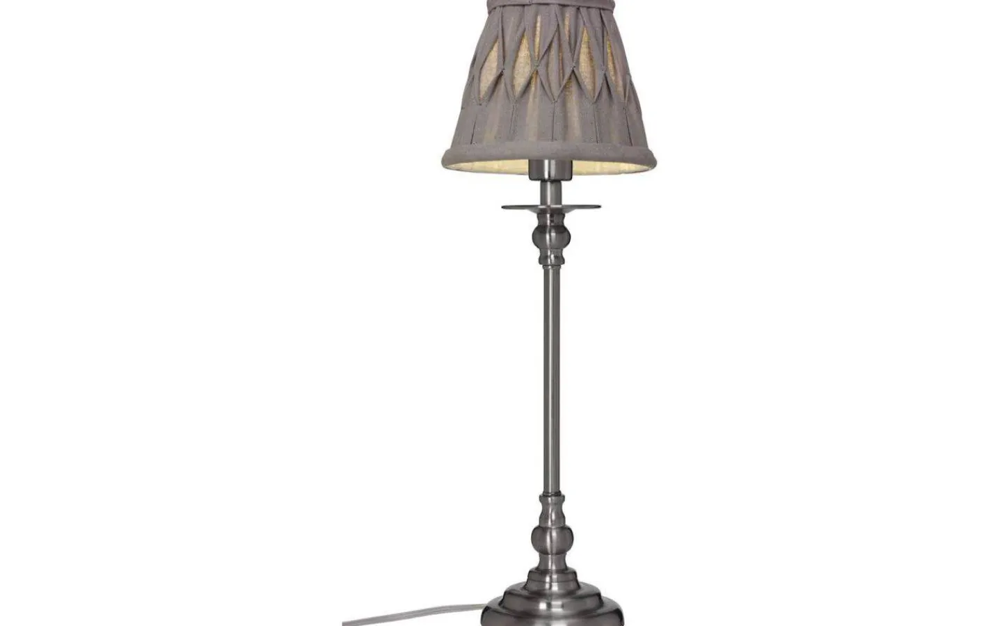 Plisserade Lampskärmar < Cottex Veckad Lampskärm Ø14cm Grå