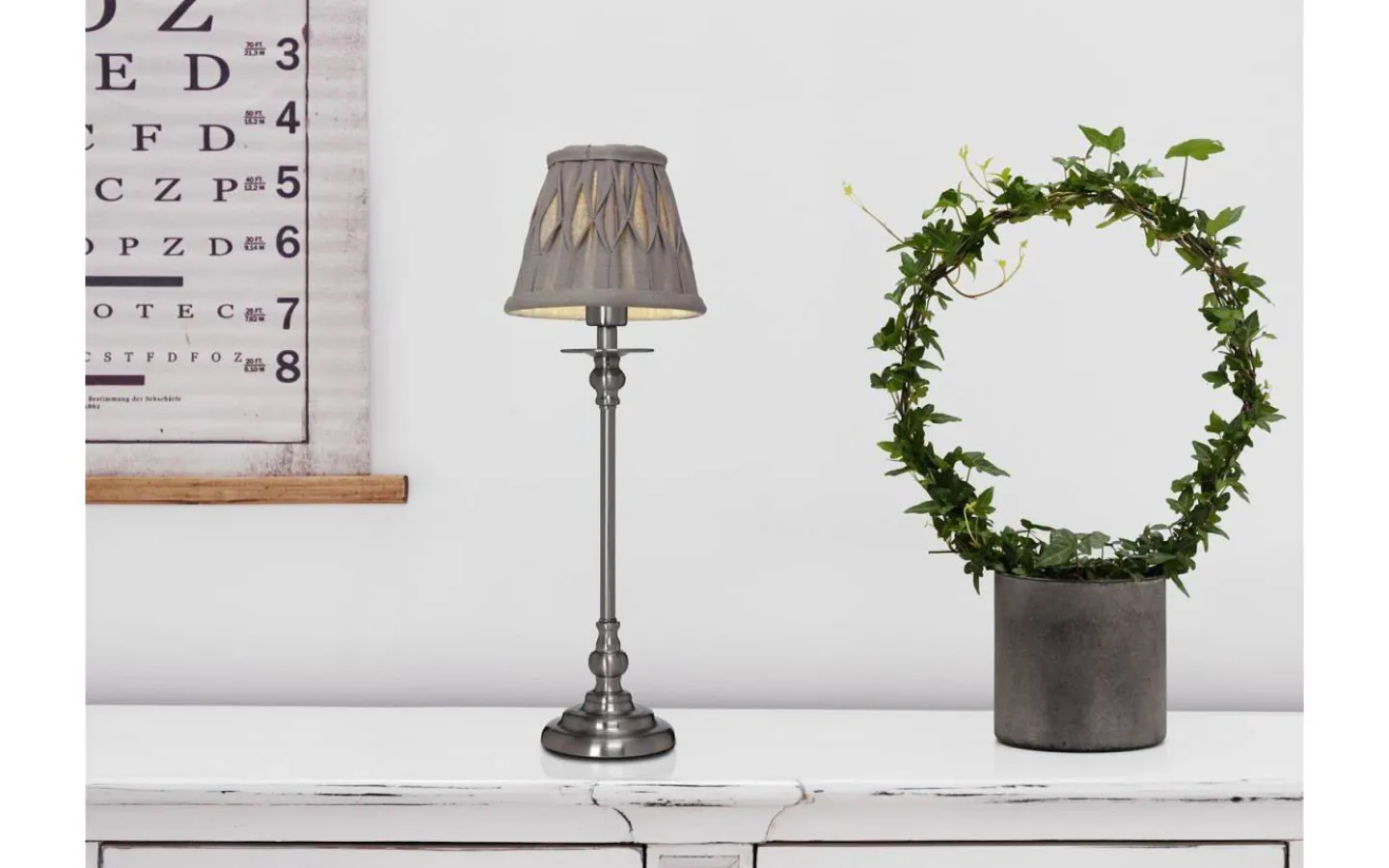Plisserade Lampskärmar < Cottex Veckad Lampskärm Ø14cm Grå