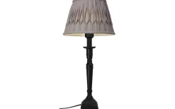 Plisserade Lampskärmar < Cottex Veckad Lampskärm Ø25cm Grå