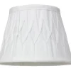 Plisserade Lampskärmar-Cottex Veckad Lampskärm Ø20cm Vit