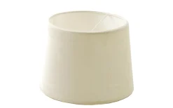 Enfärgade Runda Lampskärmar < Hallbergs Velutto Lampskärm Ø30cm Offwhite
