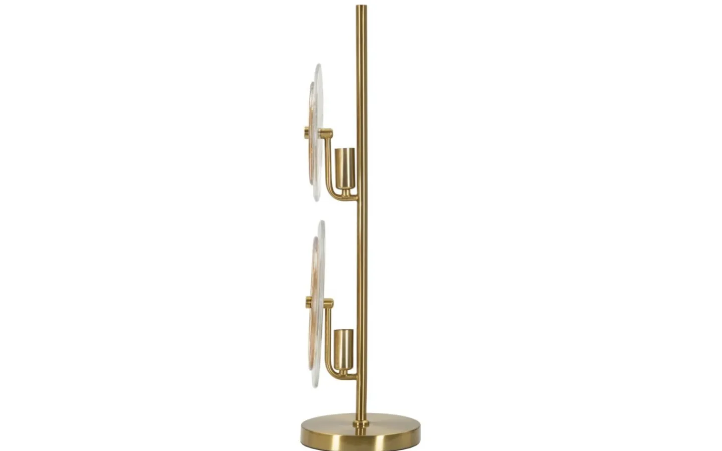Bordslampor < Mauro Ferretti Venedig Bordslampa Glas 63cm Guld