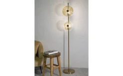 Golvlampor < Mauro Ferretti Venedig Golvlampa Glas 168cm Guld