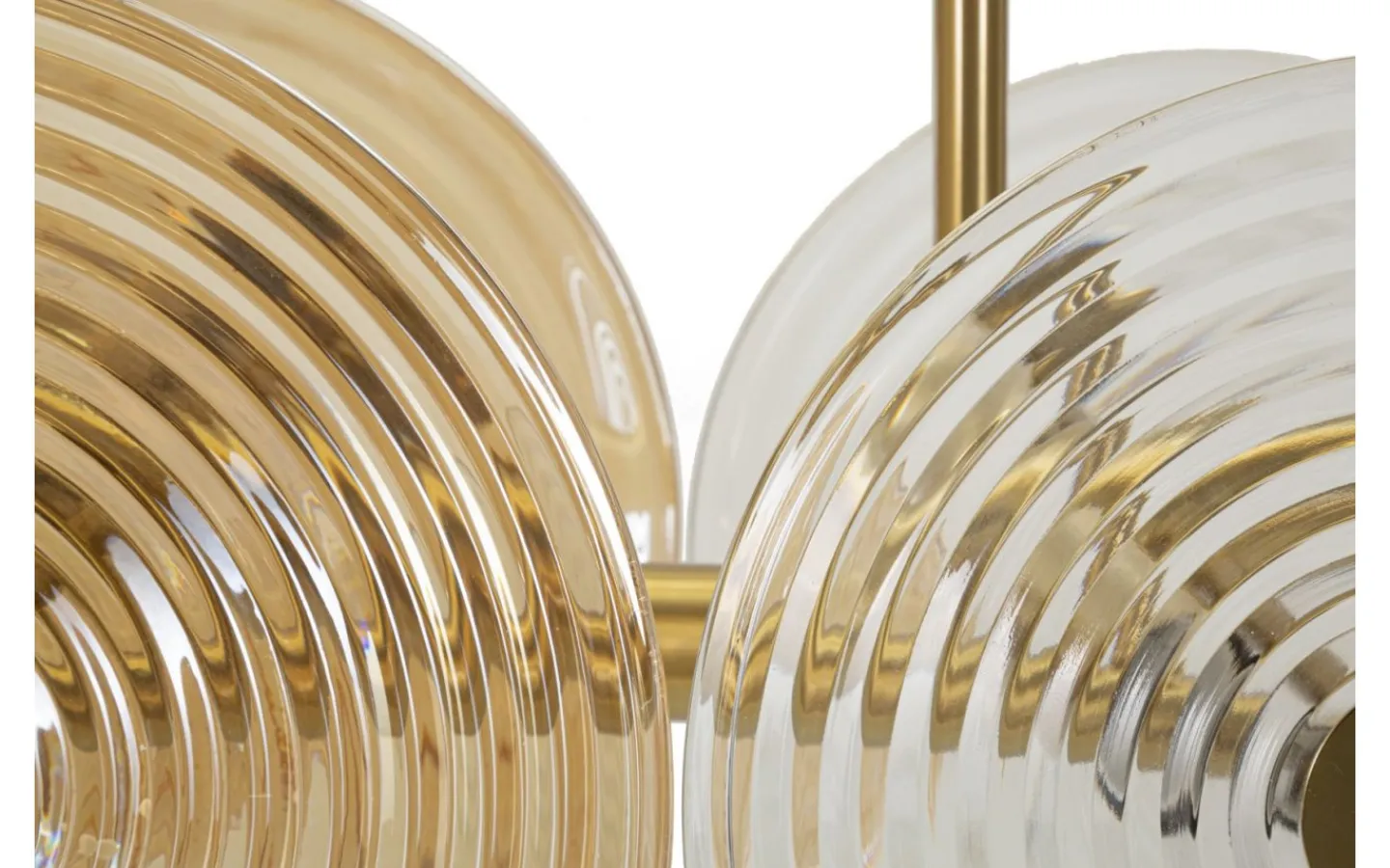 Avlånga Taklampor-Mauro Ferretti Venedig Taklampa Glas 116cm Guld