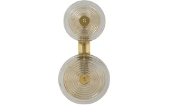 Lampetter < Mauro Ferretti Venedig Vägglampa Glas 52cm Guld