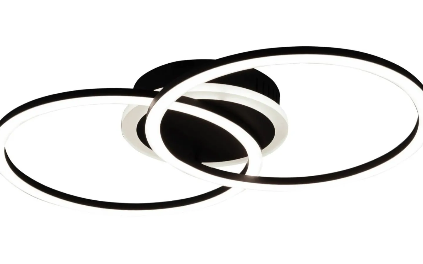 Plafonder-Reality Venida Plafond LED rund svart
