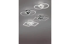 Plafonder-Reality Venida Plafond LED rund svart