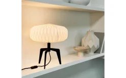 Bordslampor-Dyberg Larsen Ventnor Bordslampa 34cm Vit Pappersskärm/Svart