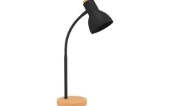 Sovrum|Skrivbordslampor < Eglo Veradal Skrivbordslampa 49cm Svart