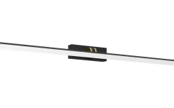 Badrumslampor Vägg < Eglo Verdello Spegelbelysning 60cm LED 3000/6500K 5W Svart IP44