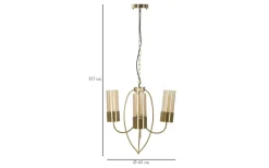 Stora Taklampor Ø50-69 Cm-Mauro Ferretti Versailles Taklampa 60cm Guld