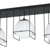Plafonder-Eglo Versuola Plafond 77cm Svart