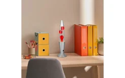 Barnrum|Lavalampor < Reality Vesuv Lavalampa 42cm LED Silver