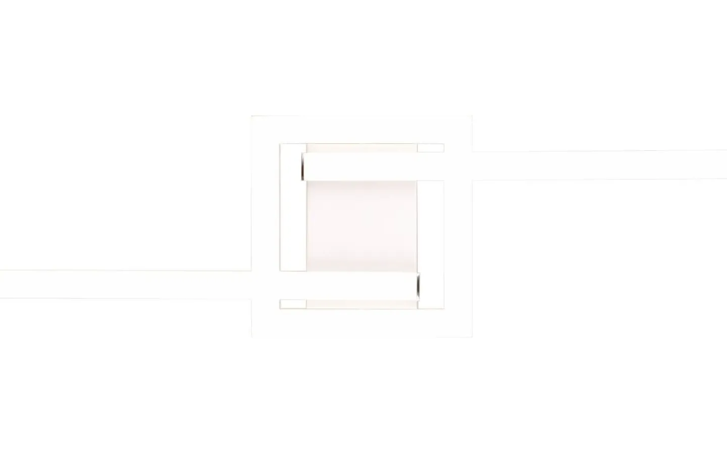 Plafonder-Reality Viale Plafond LED mattvit 4000K