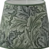 Mönstrade Lampskärmar-Hallbergs Victorian Leafs Lampskärm Ø25cm Grön