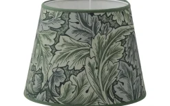 Mönstrade Lampskärmar-Hallbergs Victorian Leafs Lampskärm Ø25cm Grön