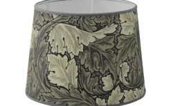 Mönstrade Lampskärmar < Hallbergs Victorian Leafs Lampskärm Ø24cm Nougat