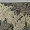 Ovala Lampskärmar|Mönstrade Lampskärmar-Hallbergs Victorian Leafs Lampskärm Oval 30cm Nougat