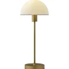 Vardagsrum|Sovrum-Herstal Vienda Bordslampa 47cm Mässing/Vit