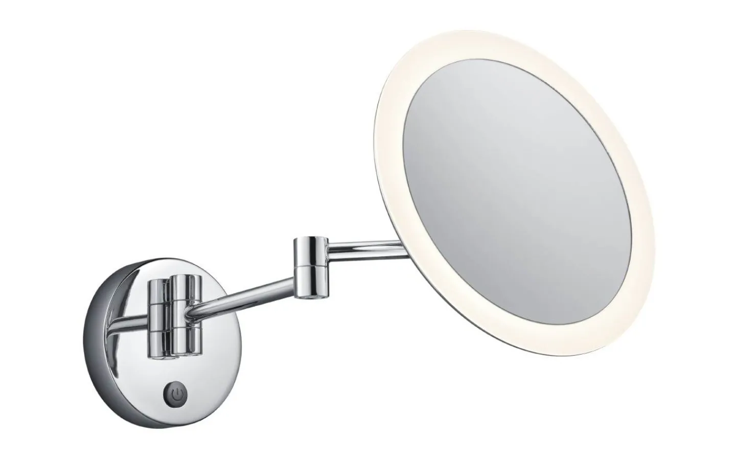 Badrumslampor Vägg < Trio Lighting View H2O LED-lampa rund krom IP44
