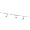 Avlånga Takspotlights|Takspot Med Minst 4 Lampor < Eglo Vilanova Takspotlight 200cm GU10 LED 3000K 5x2,8W Krom