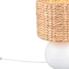 Bordslampor-Trio Lighting Vina Bordslampa 29cm E27 matt vit/beige