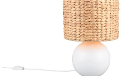Bordslampor < Trio Lighting Vina Bordslampa 40cm E27 matt vit/beige
