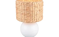 Bordslampor-Trio Lighting Vina Bordslampa 29cm E27 matt vit/beige