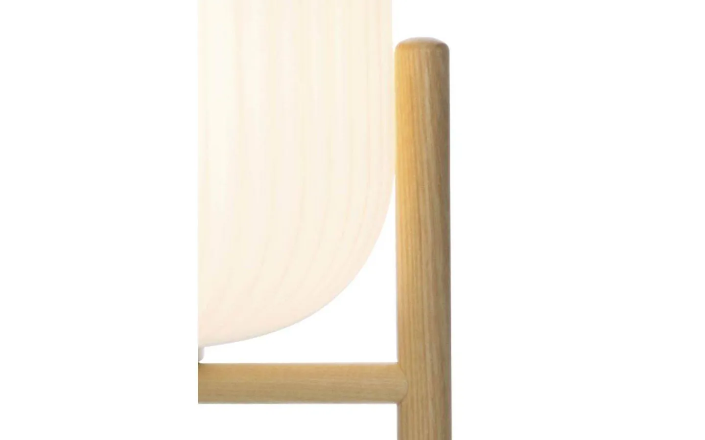 Vardagsrum|Bordslampor < Aneta Vinda Bordslampa 24cm Trä/Opalvit