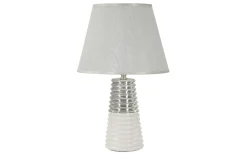Bordslampor < Mauro Ferretti Viola Bordslampa 41cm Vit/Silver