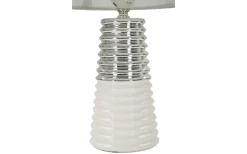 Bordslampor < Mauro Ferretti Viola Bordslampa 41cm Vit/Silver