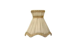 Plisserade Lampskärmar < ArmaturHantverk Viol Lampskärm Ø12cm Gul