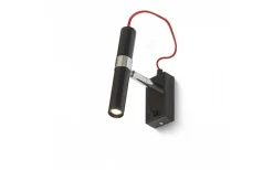 Sovrum|Läslampor < Rendl Viper Wl Vägglampa Svart krom LED 3W 3000K