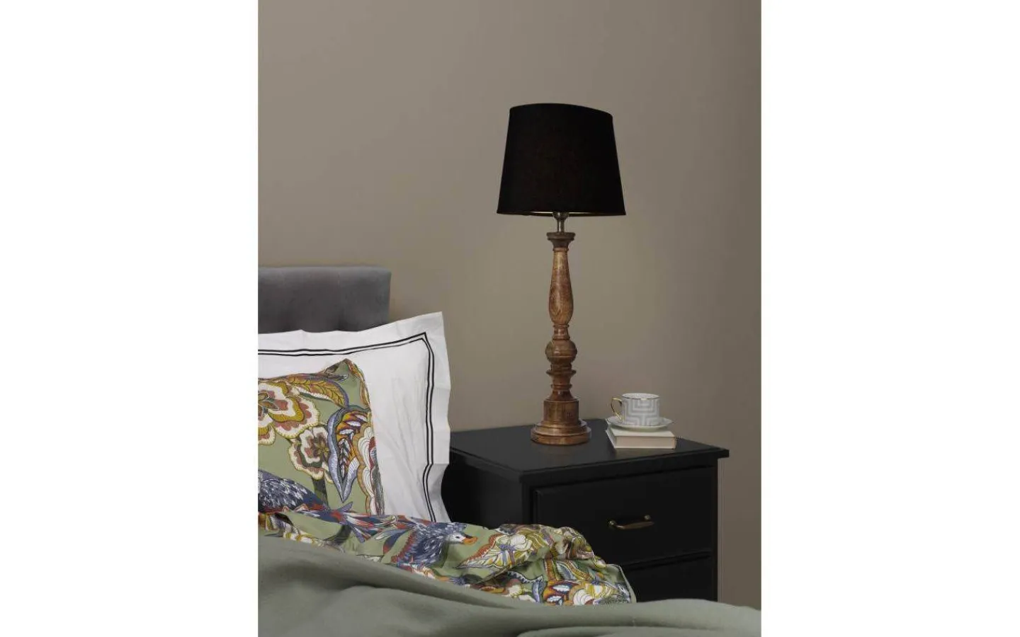 Lampfötter < Cottex Virkes Lampfot 57cm Brun/Borstad Mässing