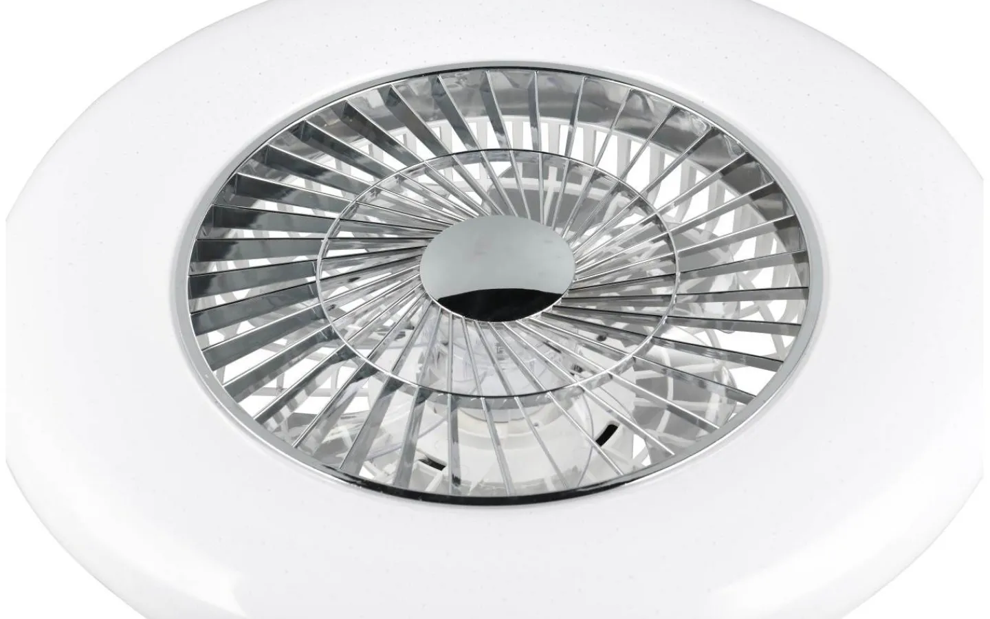 Takfläktar < Reality Visby Takfläkt 58cm LED vit stjärnljus