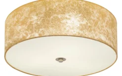 Plafonder < Eglo Viserbella Plafond 47cm Champagne