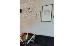 Hall & Trappa|Sovrum < Aneta Viva Taklampa 55cm Krom