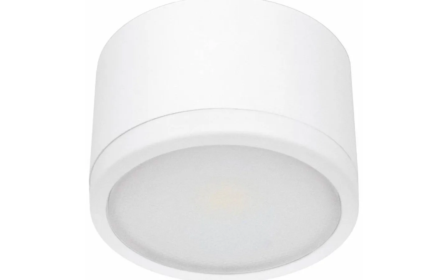 Minispotlights & Ledpuckar-Malmbergs 230V LED-Spot för fönstersmygar 52mm, 2700K 195lm 2W(20W) Vit