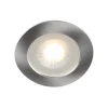 12V Led Spotlights|Minispotlights & Ledpuckar-Hidealite 1202 12V Möbelspotlight 2700K 4,7W Borstad Stål IP44