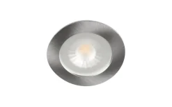 12V Led Spotlights|Minispotlights & Ledpuckar-Hidealite 1202 12V Möbelspotlight 2700K 4,7W Borstad Stål IP44