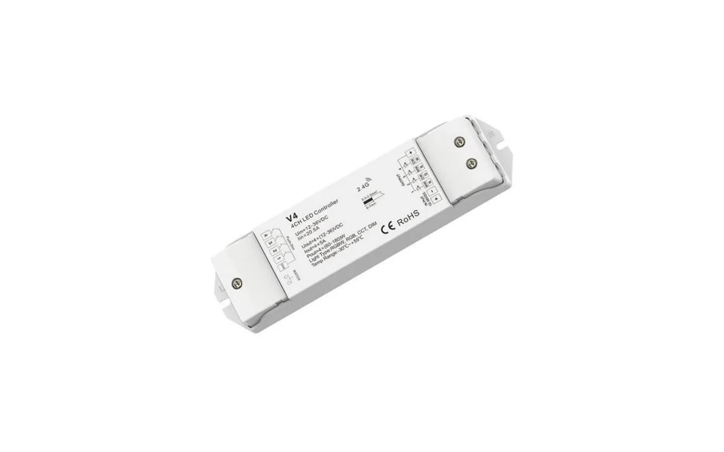 Dc Dimrar|Teralite Smarta Hem-TeraLite LED V4 Mottagare (passar till R6,R7,R8,T21,T22,T24)