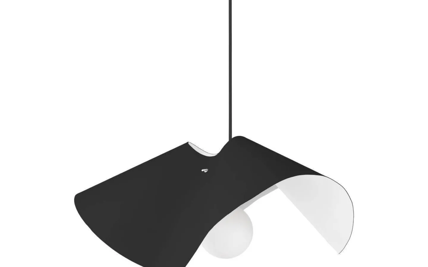 Stora Taklampor Ø50-69 Cm-Globen Lighting Volang Taklampa 50cm Svart
