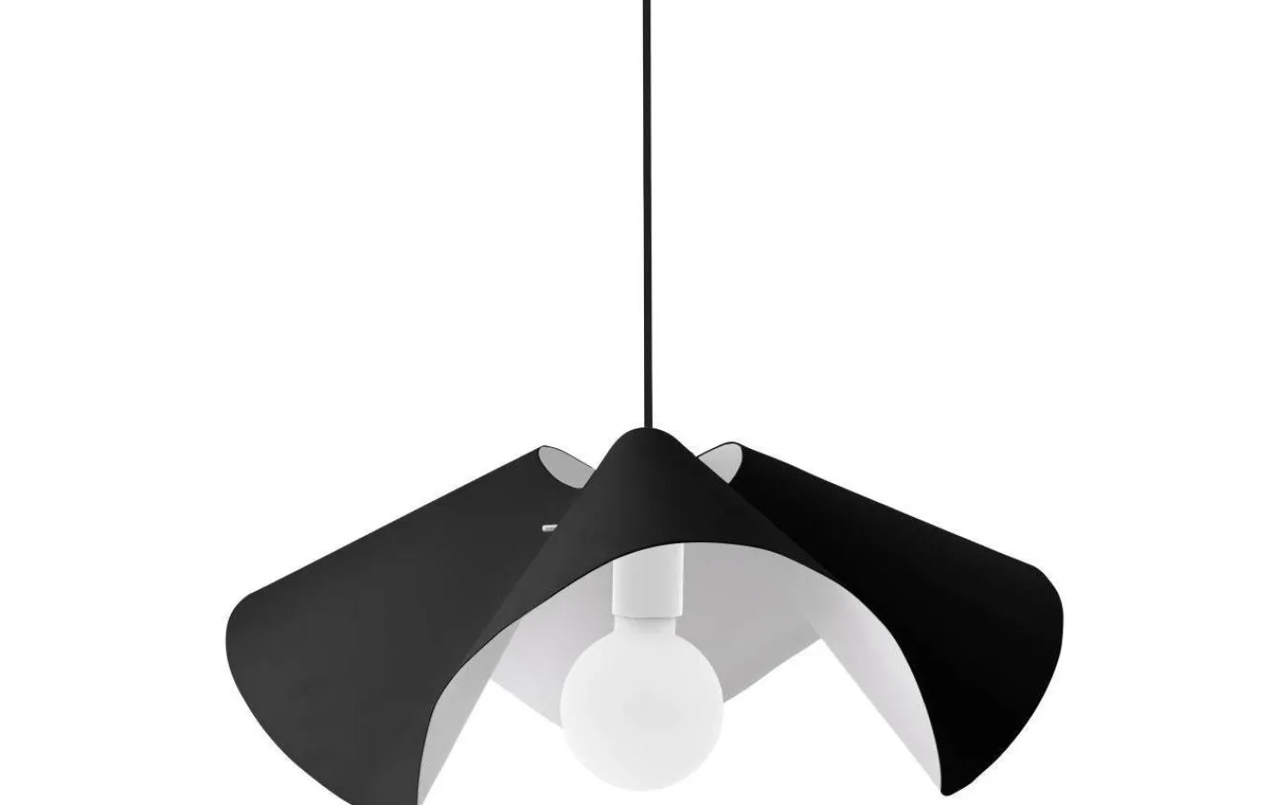 Stora Taklampor Ø50-69 Cm-Globen Lighting Volang Taklampa 50cm Svart