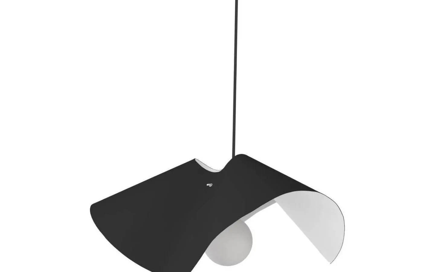 Stora Taklampor Ø50-69 Cm-Globen Lighting Volang Taklampa 50cm Svart