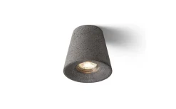 Takspot Med 1 Lampa < Rendl Volca Takspotlight 10,5cm Betong/Mörk Granit