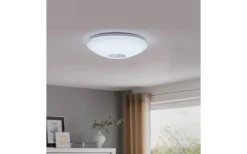 Plafonder < Eglo Voltago Plafond 58cm LED 2700-6500K 32,8W med Fjärrkontroll Vit