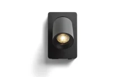 Läslampor-Rendl Voltera Vägglampa med USB Svart